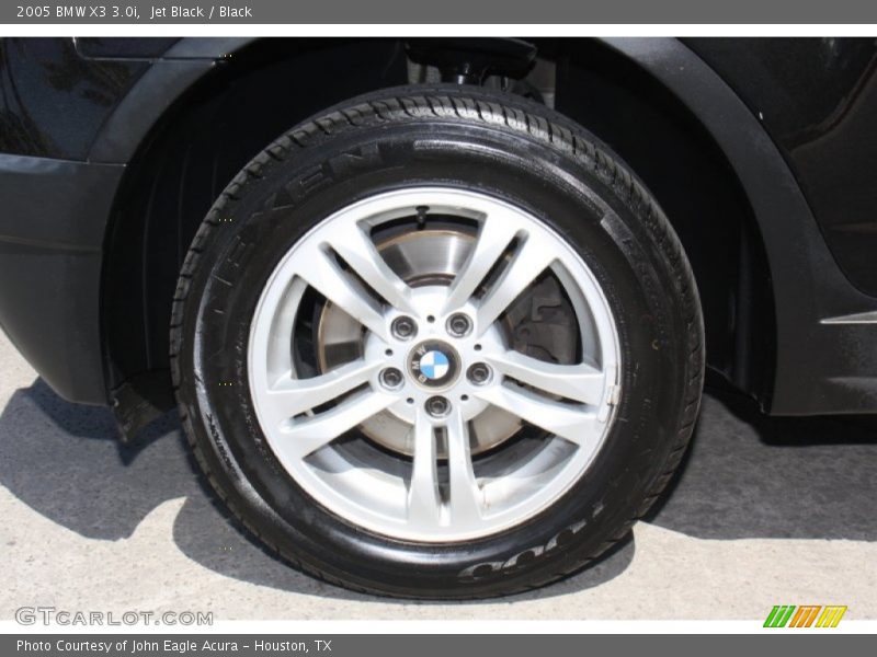 Jet Black / Black 2005 BMW X3 3.0i