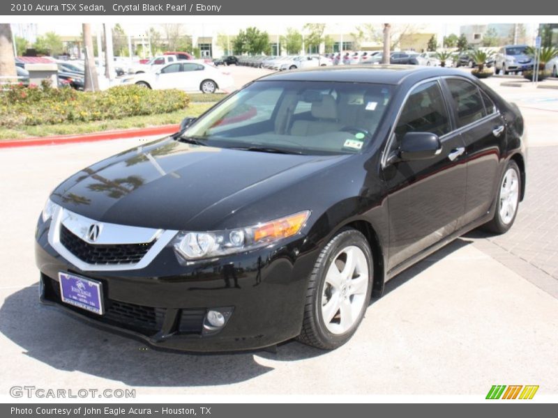 Crystal Black Pearl / Ebony 2010 Acura TSX Sedan