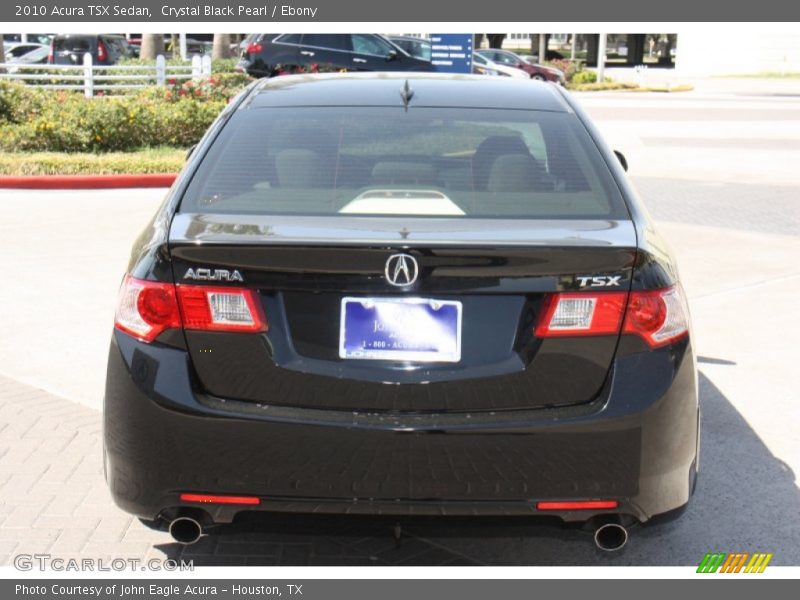 Crystal Black Pearl / Ebony 2010 Acura TSX Sedan