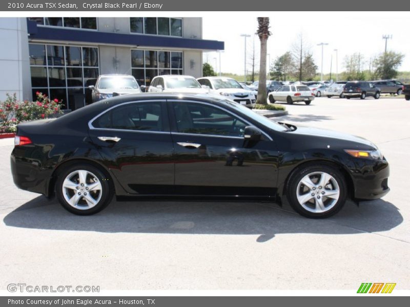 Crystal Black Pearl / Ebony 2010 Acura TSX Sedan