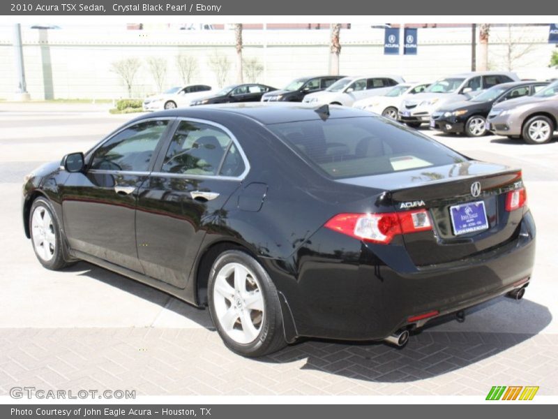 Crystal Black Pearl / Ebony 2010 Acura TSX Sedan