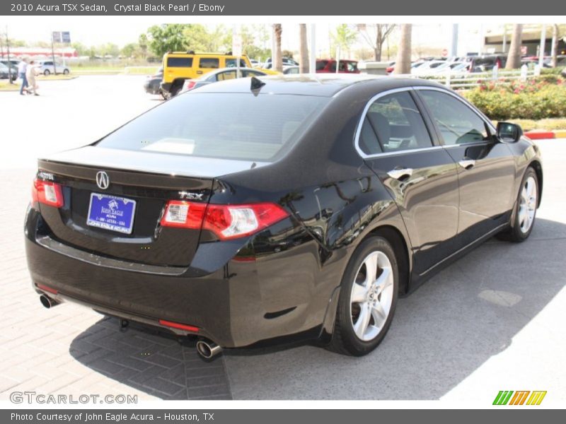 Crystal Black Pearl / Ebony 2010 Acura TSX Sedan