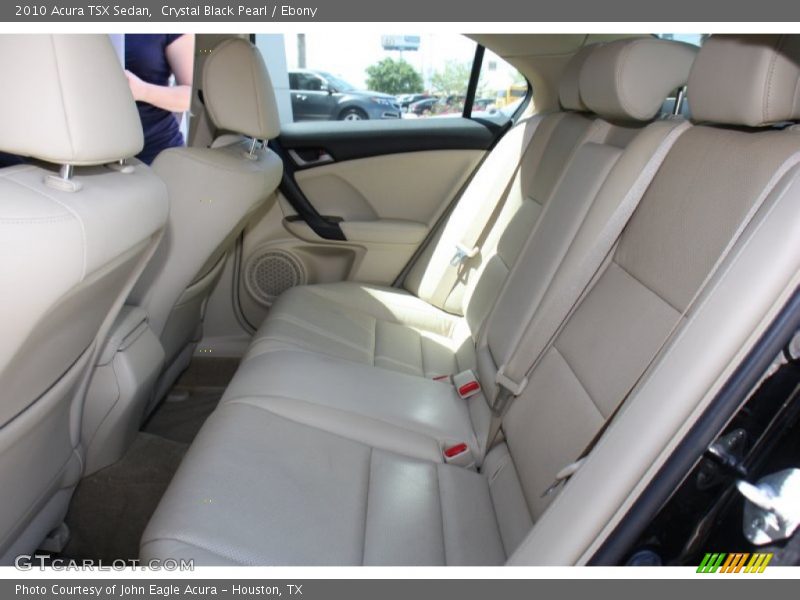 Crystal Black Pearl / Ebony 2010 Acura TSX Sedan