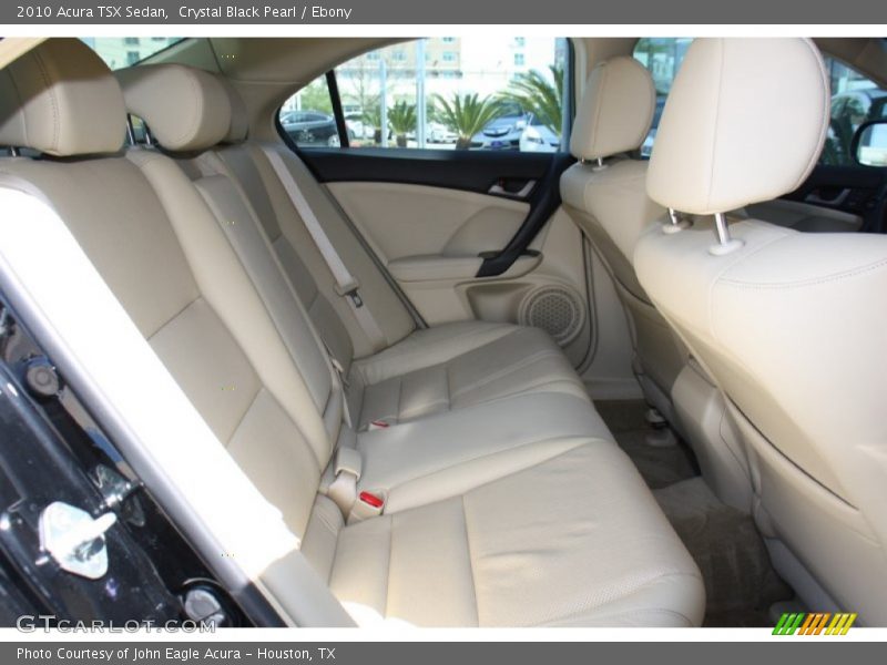 Crystal Black Pearl / Ebony 2010 Acura TSX Sedan