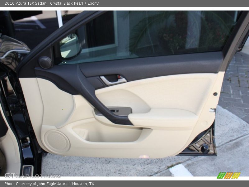 Crystal Black Pearl / Ebony 2010 Acura TSX Sedan