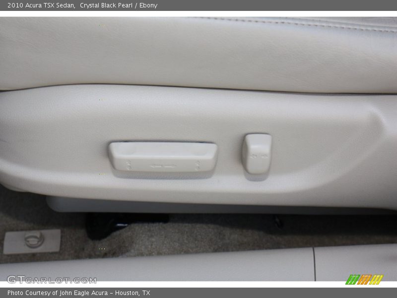 Crystal Black Pearl / Ebony 2010 Acura TSX Sedan