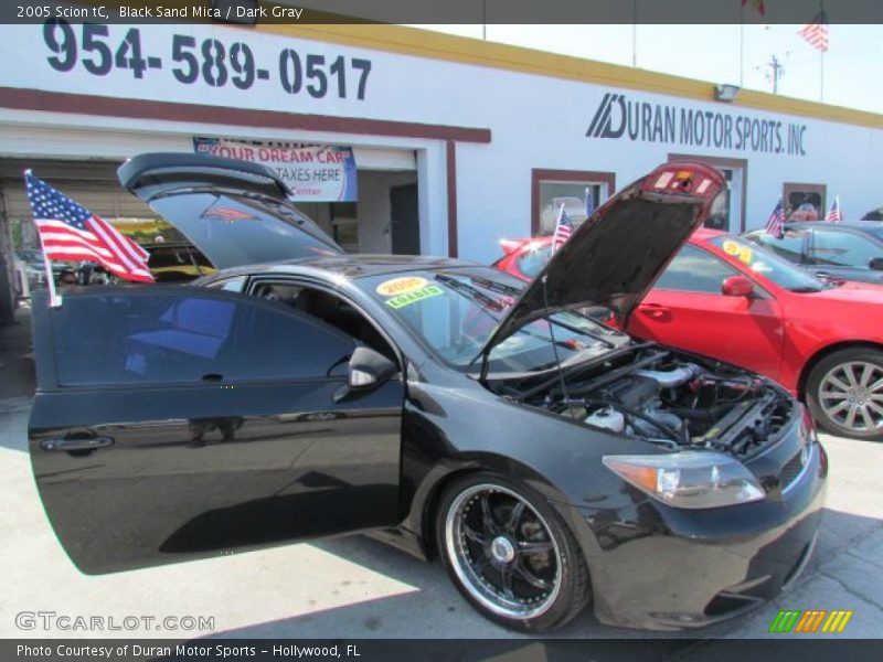 Black Sand Mica / Dark Gray 2005 Scion tC