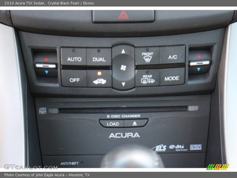 Crystal Black Pearl / Ebony 2010 Acura TSX Sedan