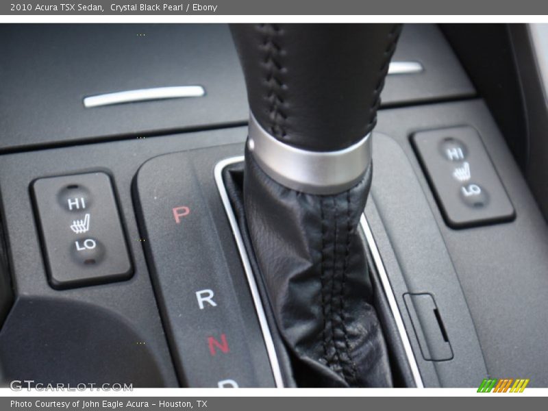 Crystal Black Pearl / Ebony 2010 Acura TSX Sedan