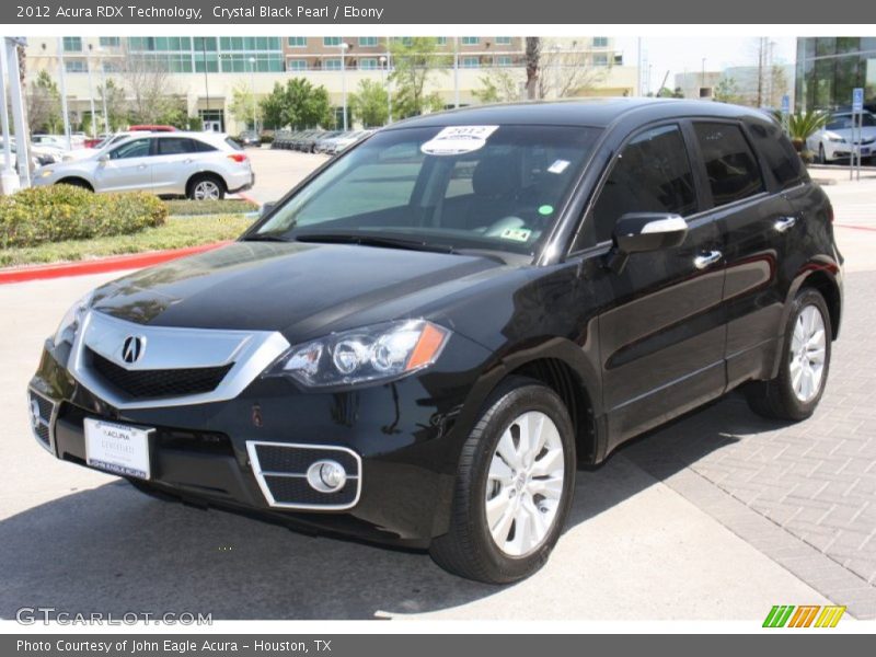 Crystal Black Pearl / Ebony 2012 Acura RDX Technology