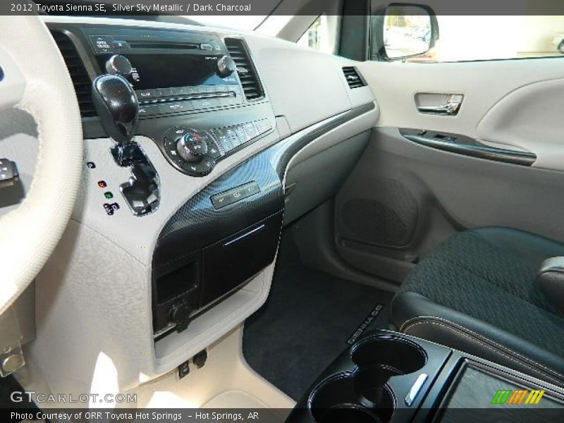 Silver Sky Metallic / Dark Charcoal 2012 Toyota Sienna SE