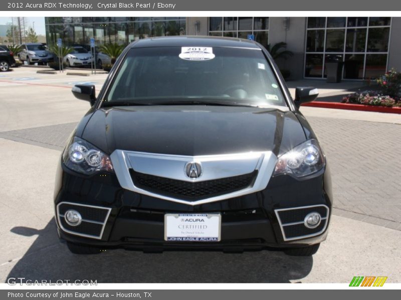 Crystal Black Pearl / Ebony 2012 Acura RDX Technology