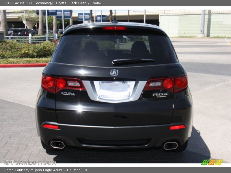 Crystal Black Pearl / Ebony 2012 Acura RDX Technology