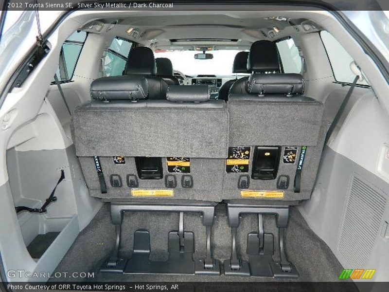 Silver Sky Metallic / Dark Charcoal 2012 Toyota Sienna SE