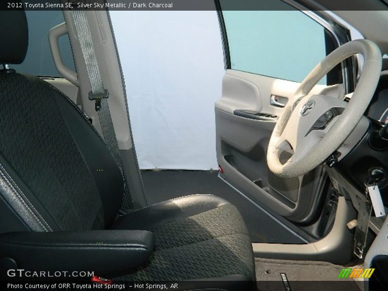 Silver Sky Metallic / Dark Charcoal 2012 Toyota Sienna SE