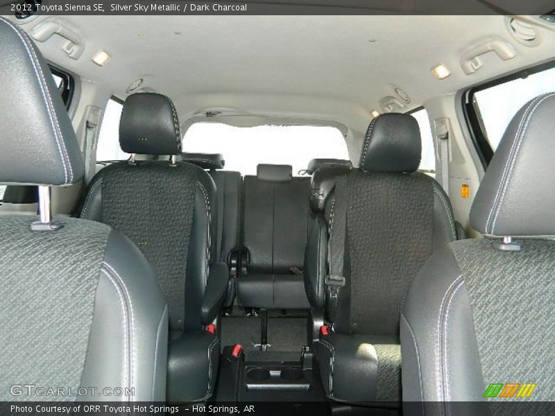 Silver Sky Metallic / Dark Charcoal 2012 Toyota Sienna SE