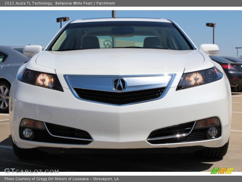 Bellanova White Pearl / Parchment 2013 Acura TL Technology