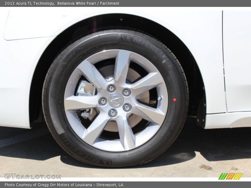 Bellanova White Pearl / Parchment 2013 Acura TL Technology