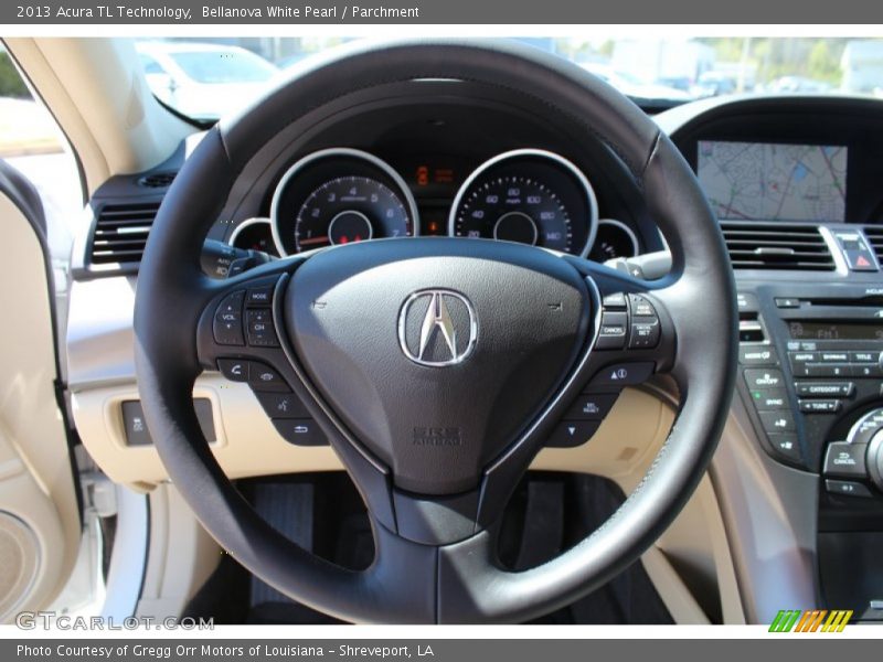 Bellanova White Pearl / Parchment 2013 Acura TL Technology