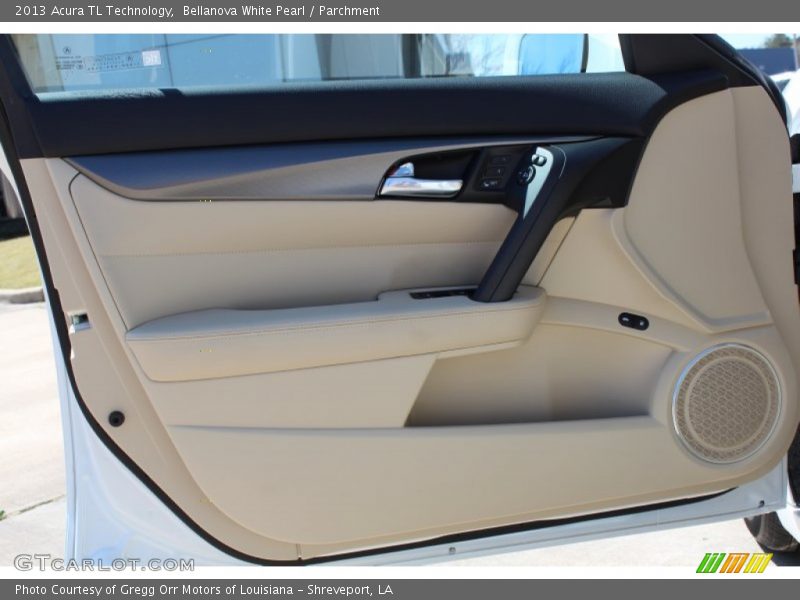 Bellanova White Pearl / Parchment 2013 Acura TL Technology