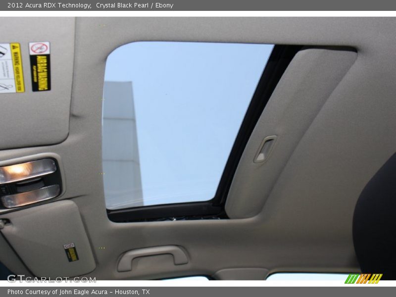 Crystal Black Pearl / Ebony 2012 Acura RDX Technology