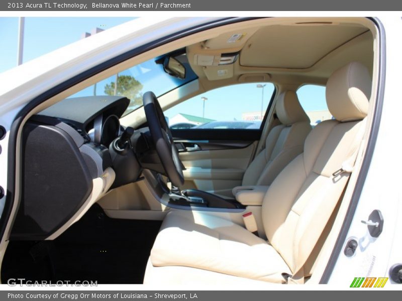 Bellanova White Pearl / Parchment 2013 Acura TL Technology