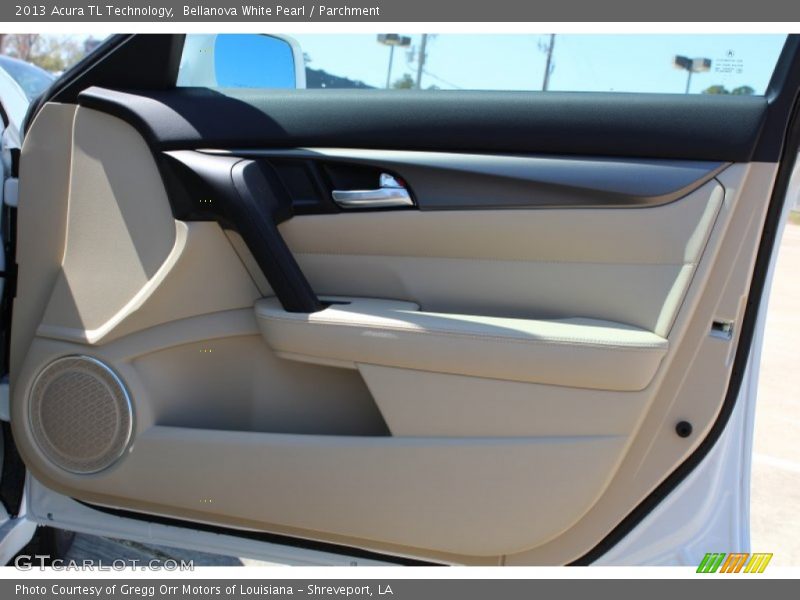 Bellanova White Pearl / Parchment 2013 Acura TL Technology