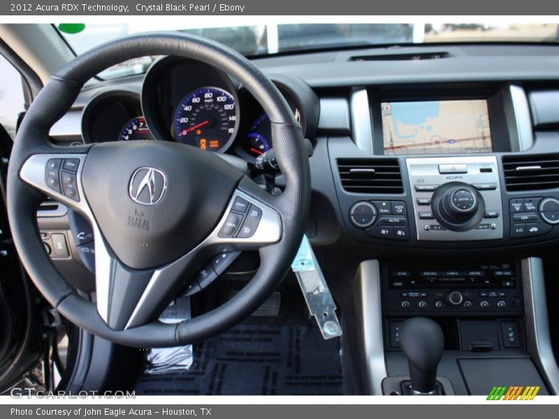 Crystal Black Pearl / Ebony 2012 Acura RDX Technology