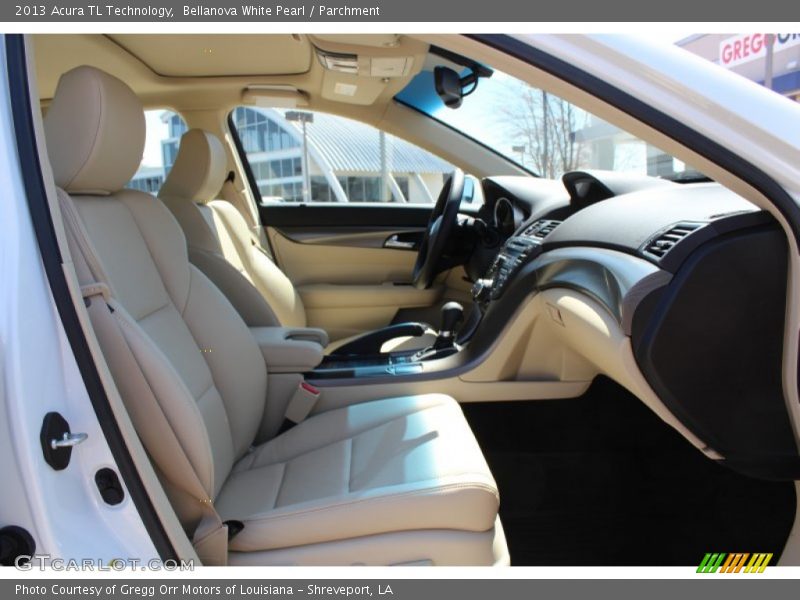 Bellanova White Pearl / Parchment 2013 Acura TL Technology