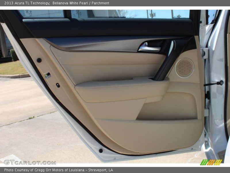 Bellanova White Pearl / Parchment 2013 Acura TL Technology