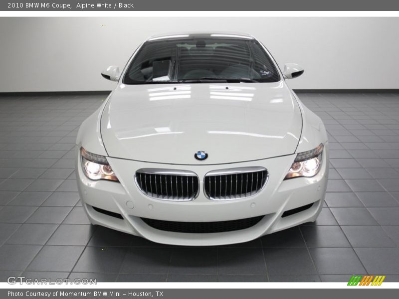 Alpine White / Black 2010 BMW M6 Coupe