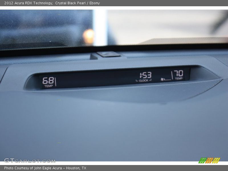 Crystal Black Pearl / Ebony 2012 Acura RDX Technology