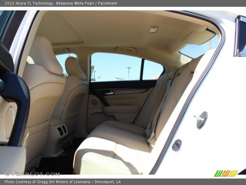 Bellanova White Pearl / Parchment 2013 Acura TL Technology