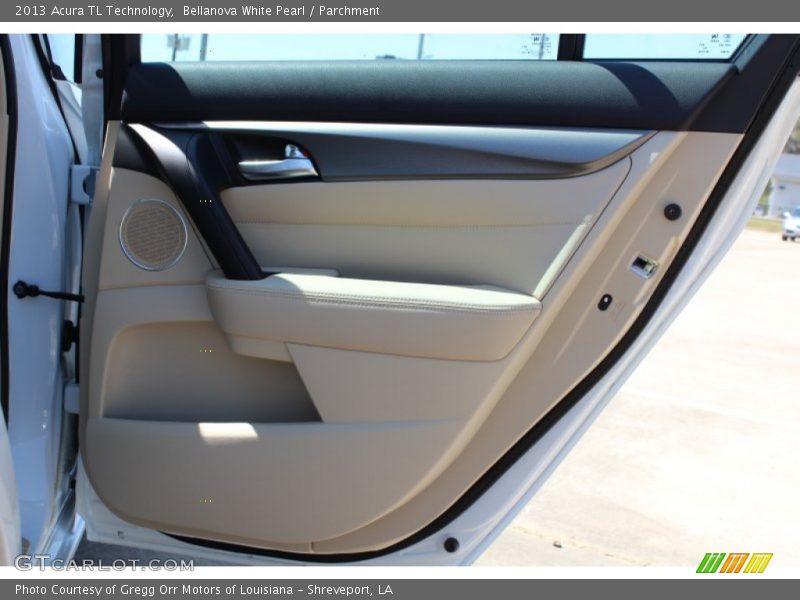 Bellanova White Pearl / Parchment 2013 Acura TL Technology