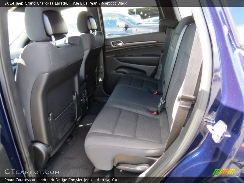 Rear Seat of 2014 Grand Cherokee Laredo