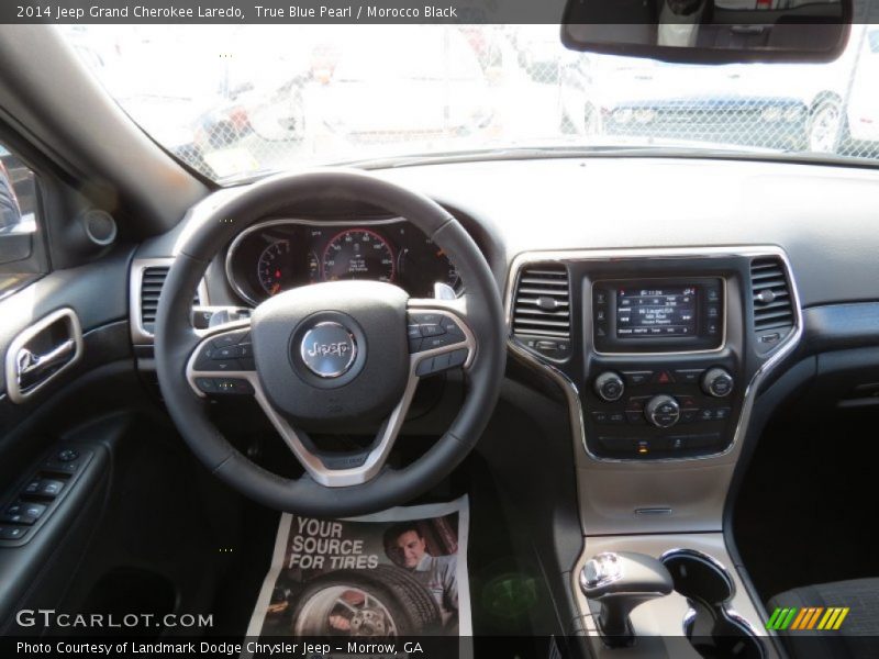 Dashboard of 2014 Grand Cherokee Laredo