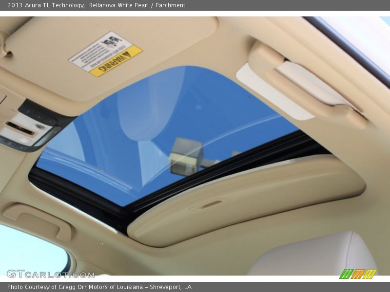 Bellanova White Pearl / Parchment 2013 Acura TL Technology