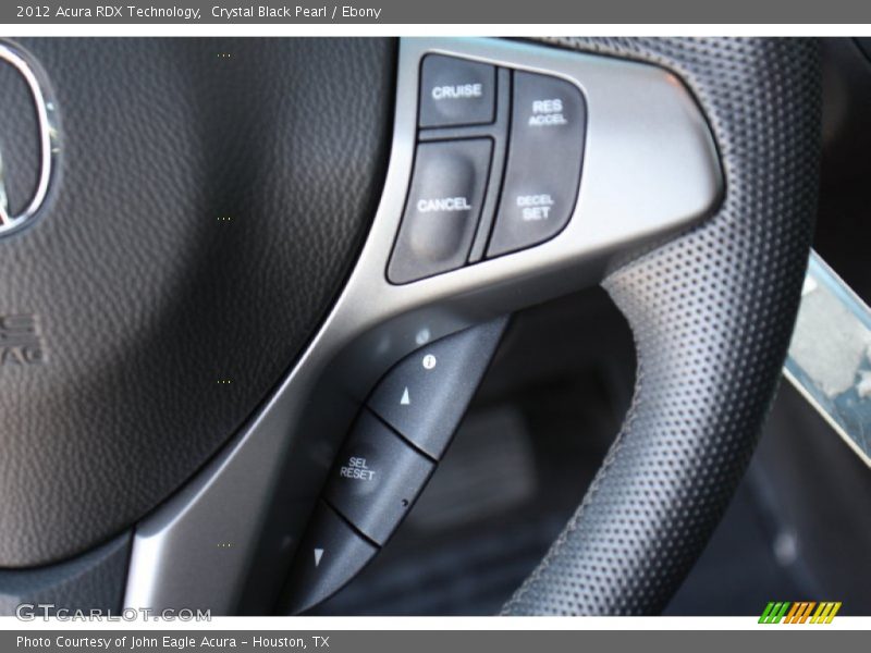 Crystal Black Pearl / Ebony 2012 Acura RDX Technology