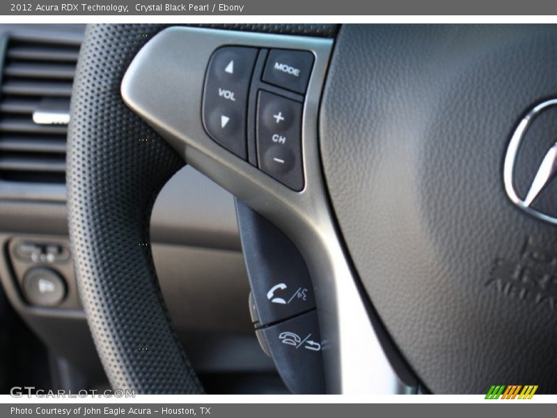 Crystal Black Pearl / Ebony 2012 Acura RDX Technology