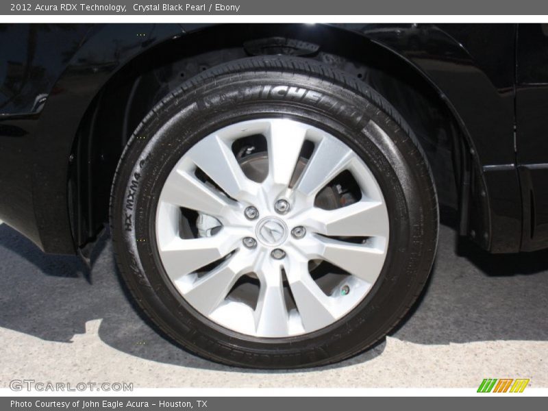 Crystal Black Pearl / Ebony 2012 Acura RDX Technology
