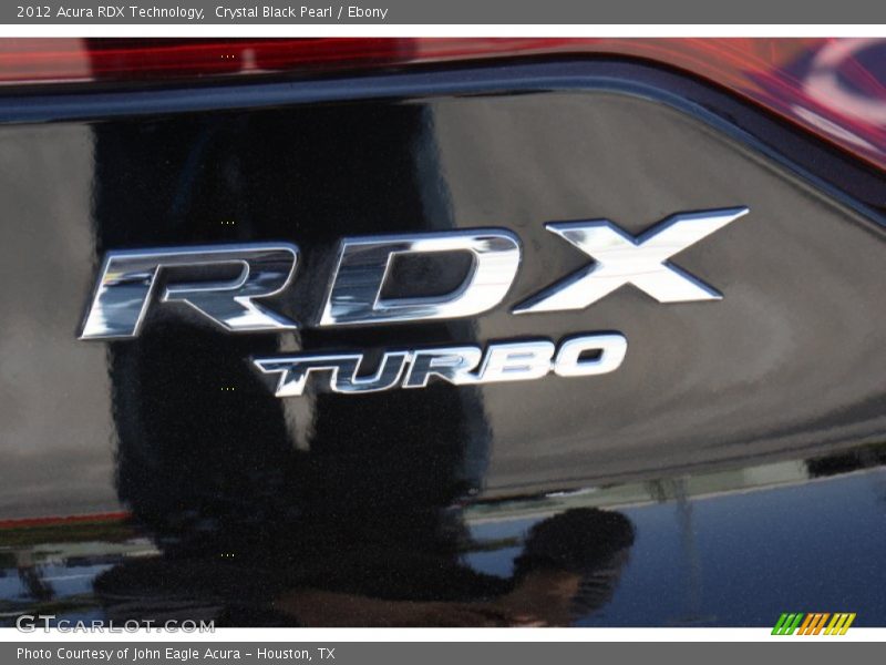 Crystal Black Pearl / Ebony 2012 Acura RDX Technology