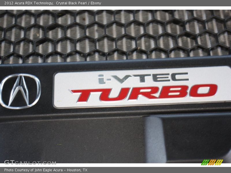 Crystal Black Pearl / Ebony 2012 Acura RDX Technology
