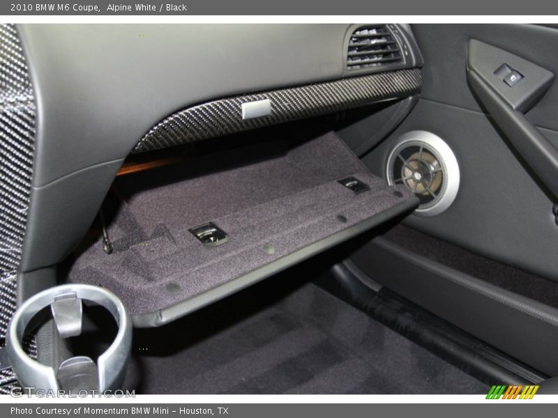 Alpine White / Black 2010 BMW M6 Coupe