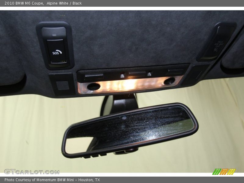 Alpine White / Black 2010 BMW M6 Coupe