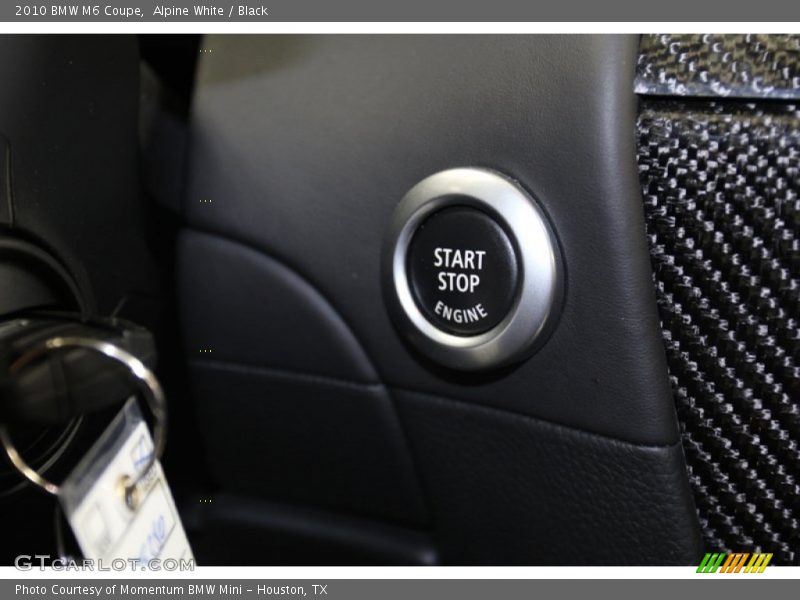 Alpine White / Black 2010 BMW M6 Coupe