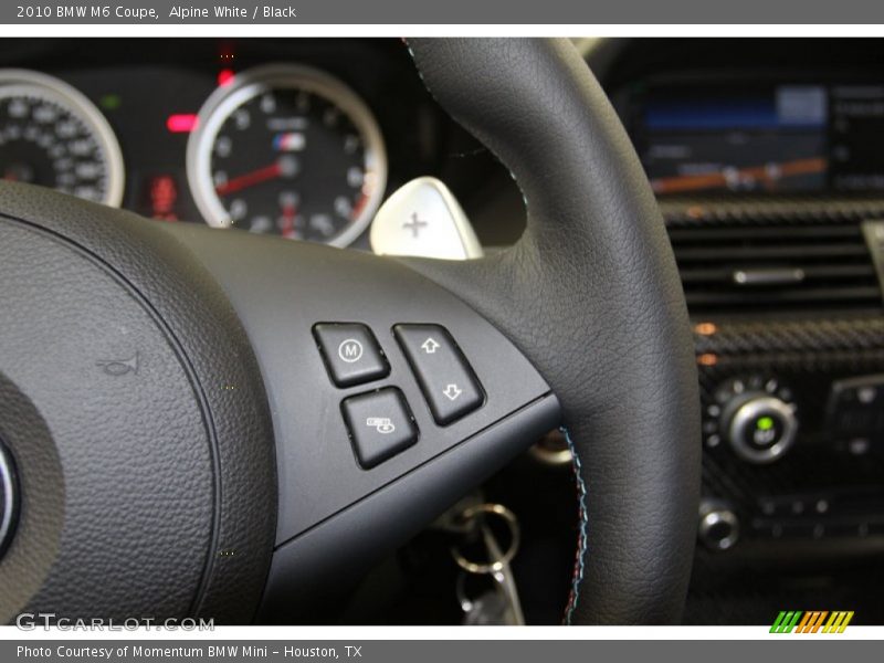 Alpine White / Black 2010 BMW M6 Coupe