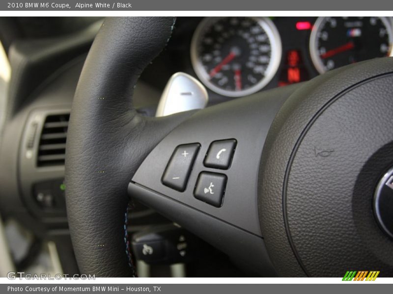 Alpine White / Black 2010 BMW M6 Coupe