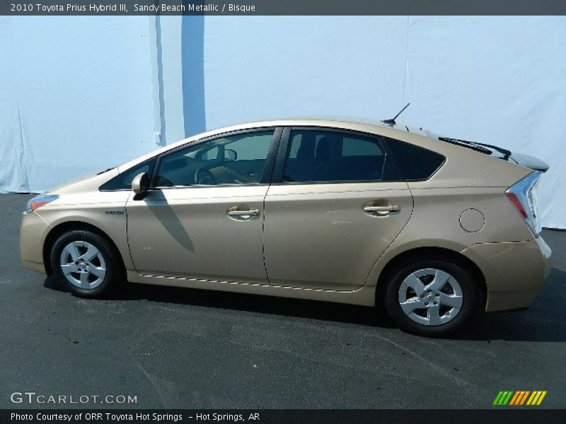 Sandy Beach Metallic / Bisque 2010 Toyota Prius Hybrid III