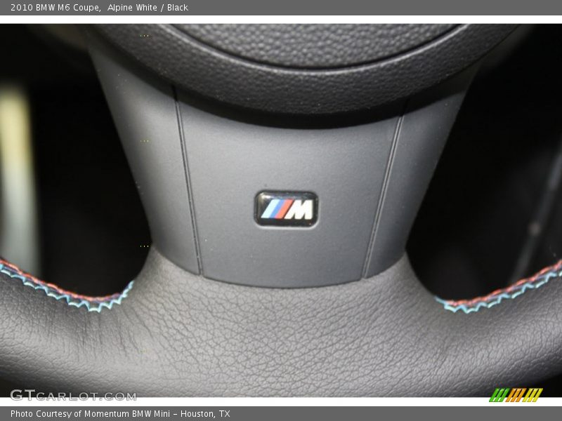 Alpine White / Black 2010 BMW M6 Coupe