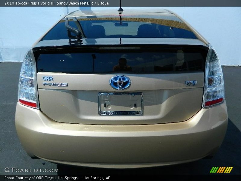 Sandy Beach Metallic / Bisque 2010 Toyota Prius Hybrid III